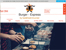 Tablet Screenshot of burger-express.net